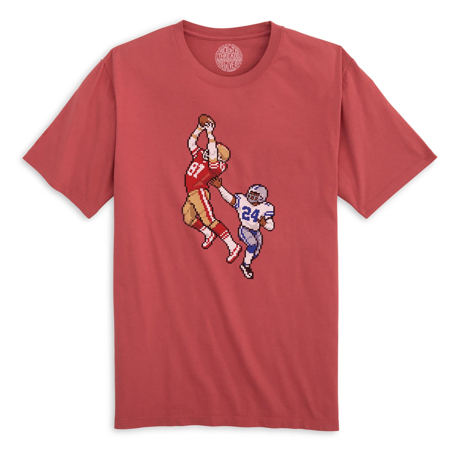 San Francisco 16-Bit Football Organic T-Shirt