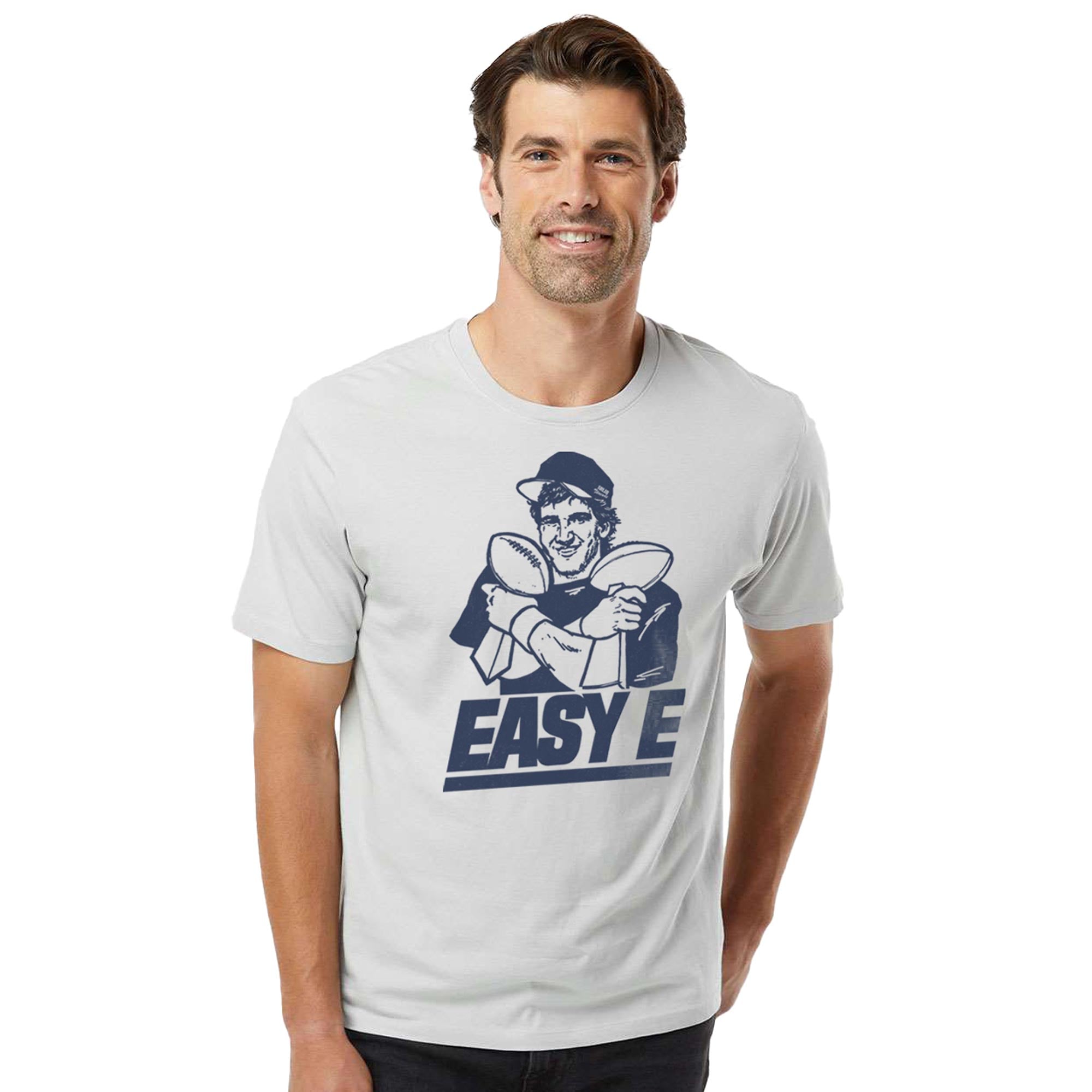 Easy E Vintage Organic Cotton T-shirt | Funny Ny Giants  Tee | Solid Threads