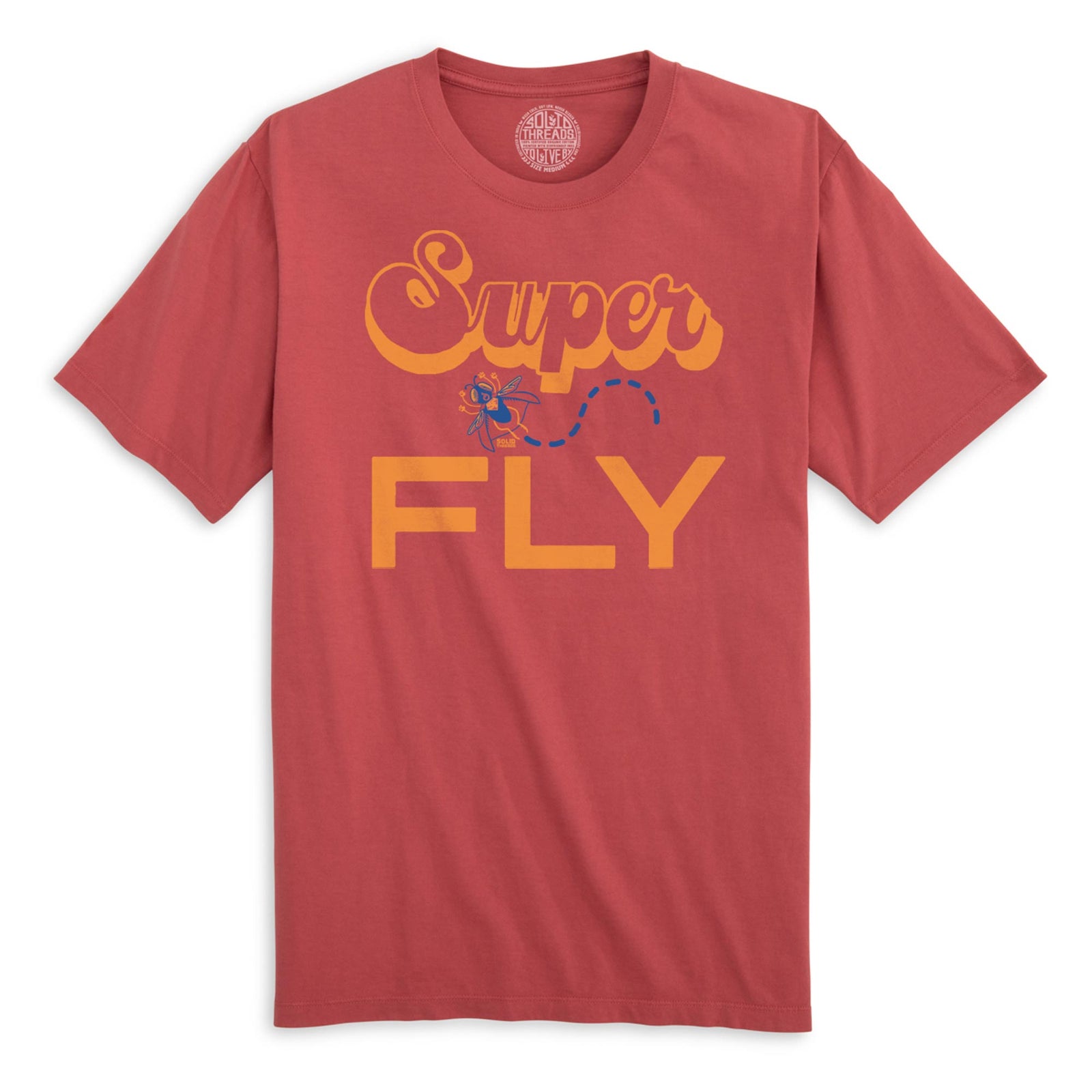Superfly Vintage Organic Cotton T-shirt | Funny Curtis Mayfield  Tee | Solid Threads