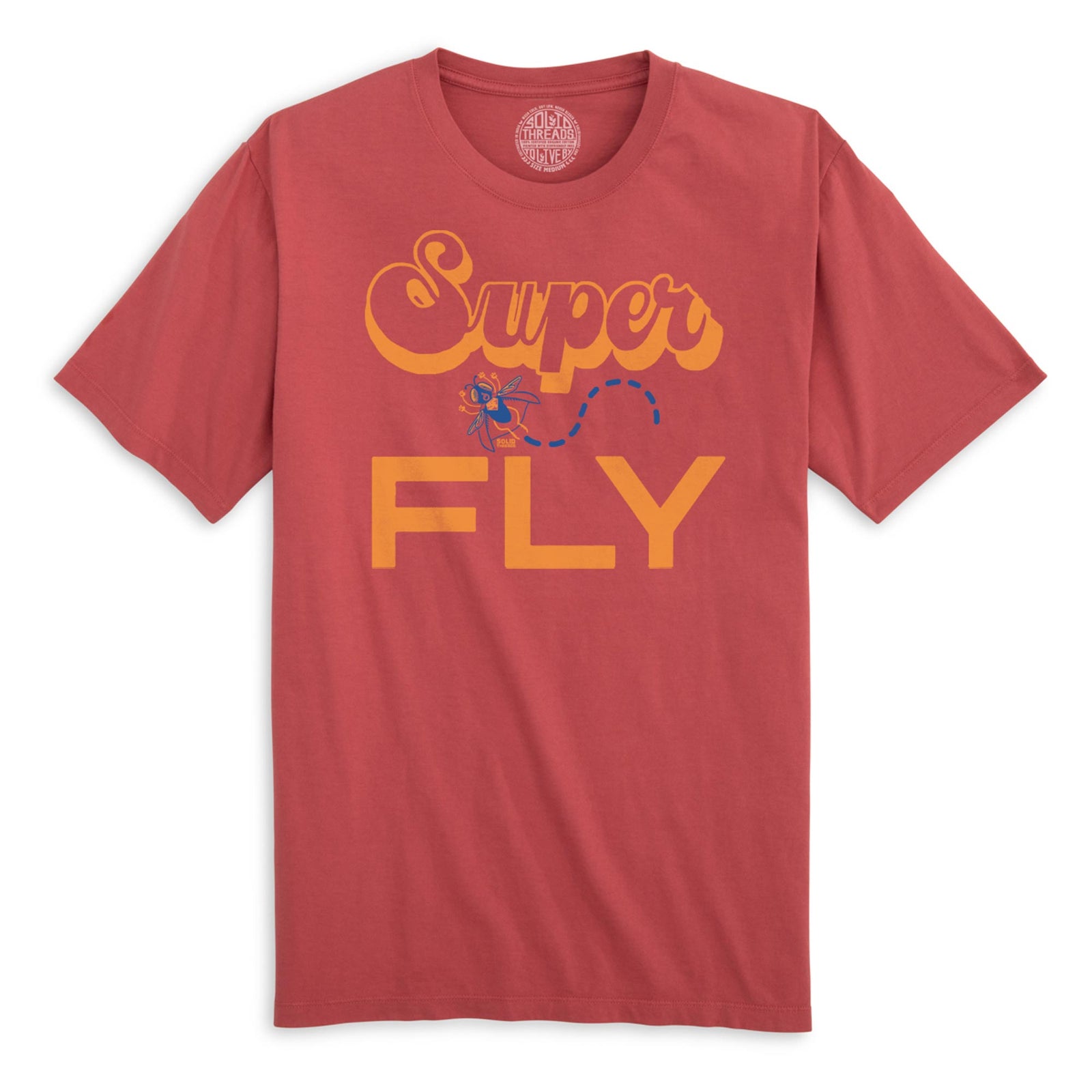 Superfly Vintage Organic Cotton T-shirt | Funny Curtis Mayfield Tee | Solid Threads