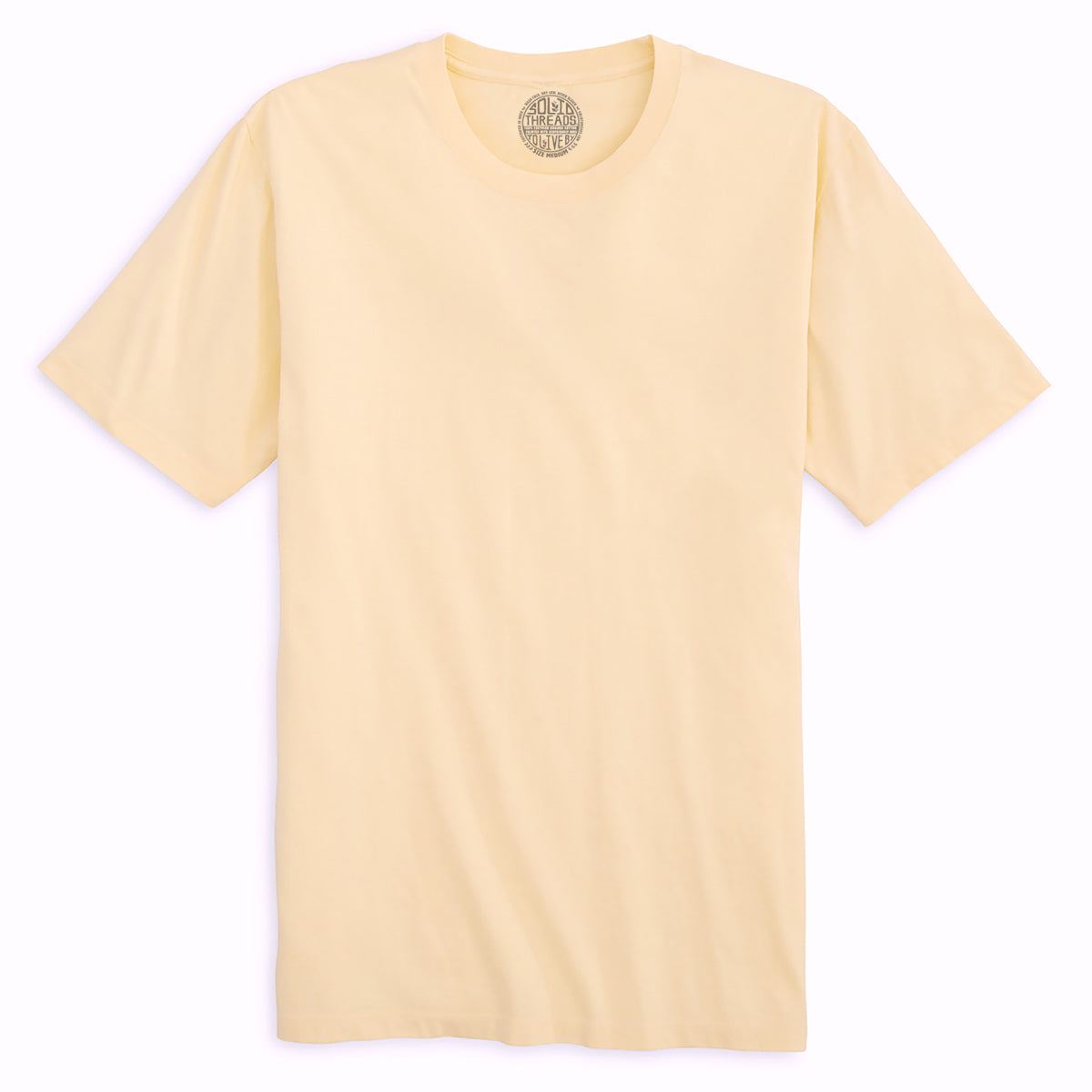 Men's Solid Threads 100% GOTS Certifed Organic Cotton T-shirt