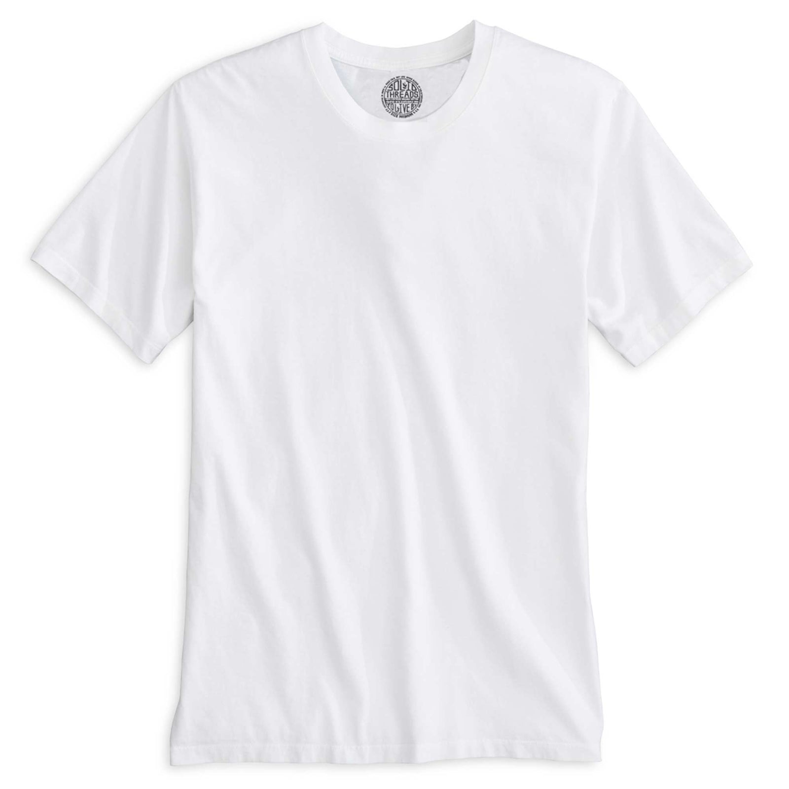 Men's Solid Threads 100% Certified Organic Cotton T-shirt