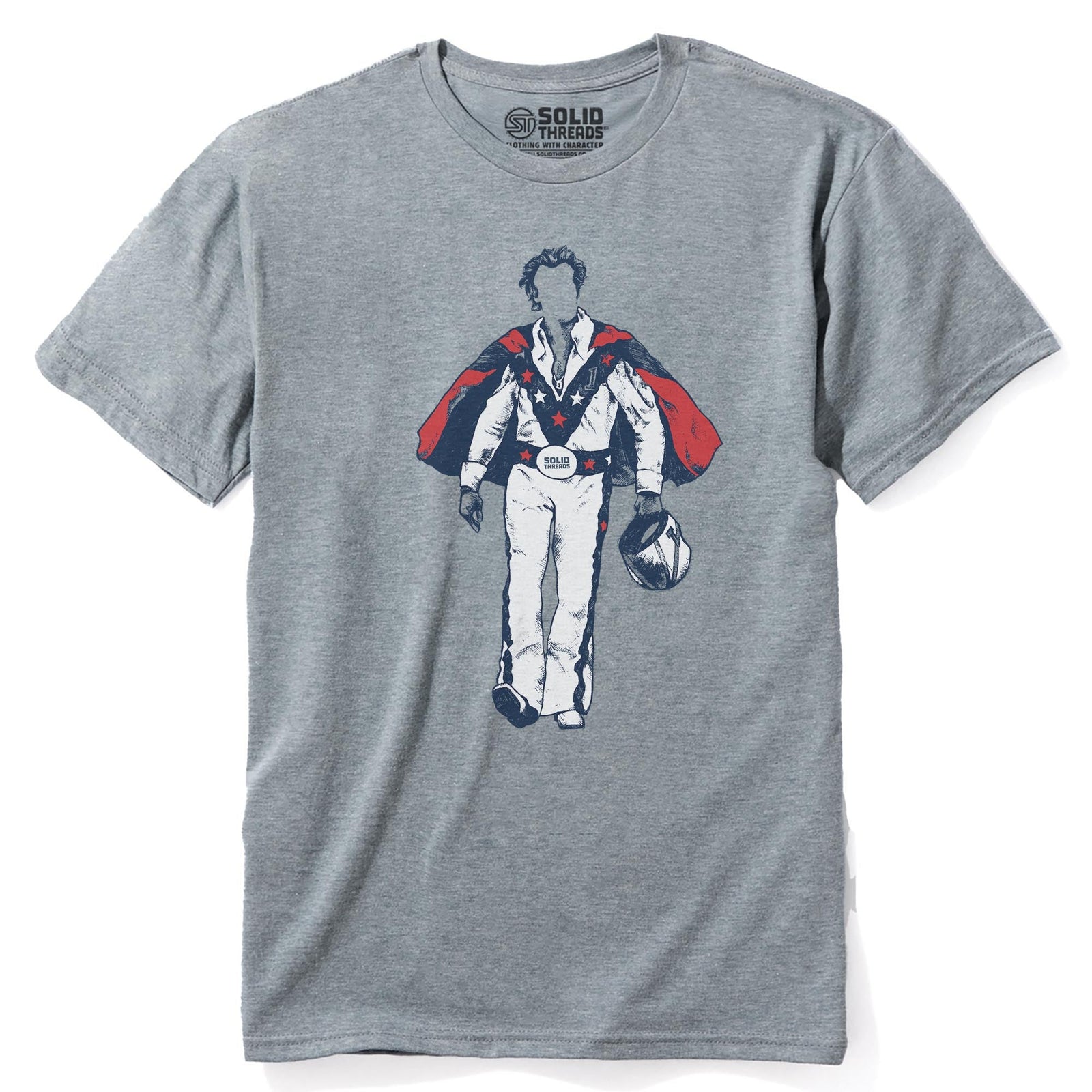 Daredevil Cool Staple T-shirt in Ash Heather - Front View