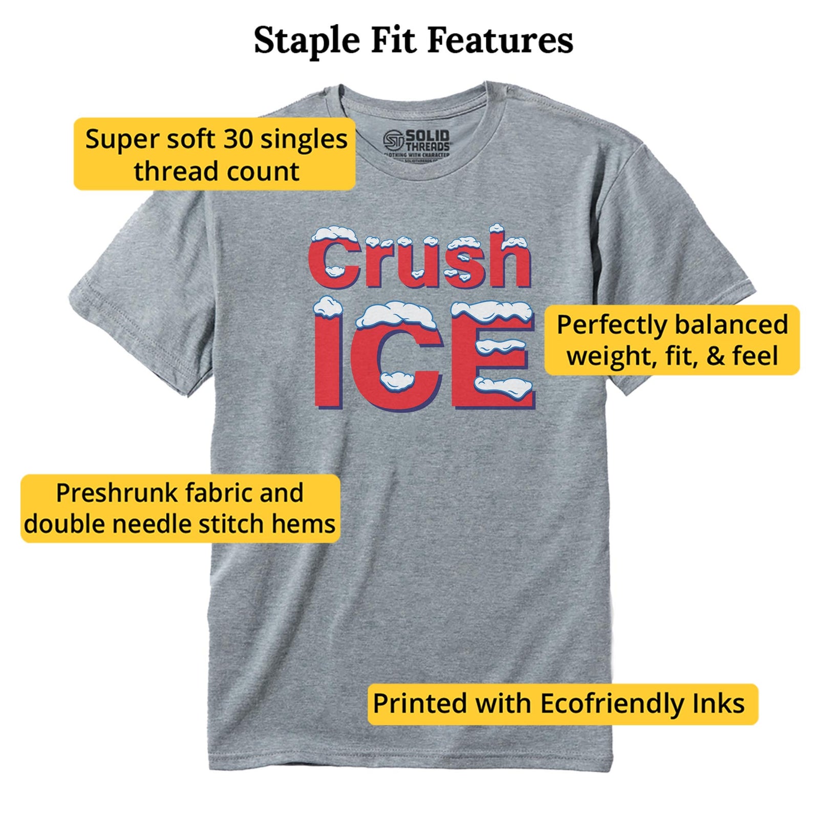 Crush ICE Staple T-Shirt