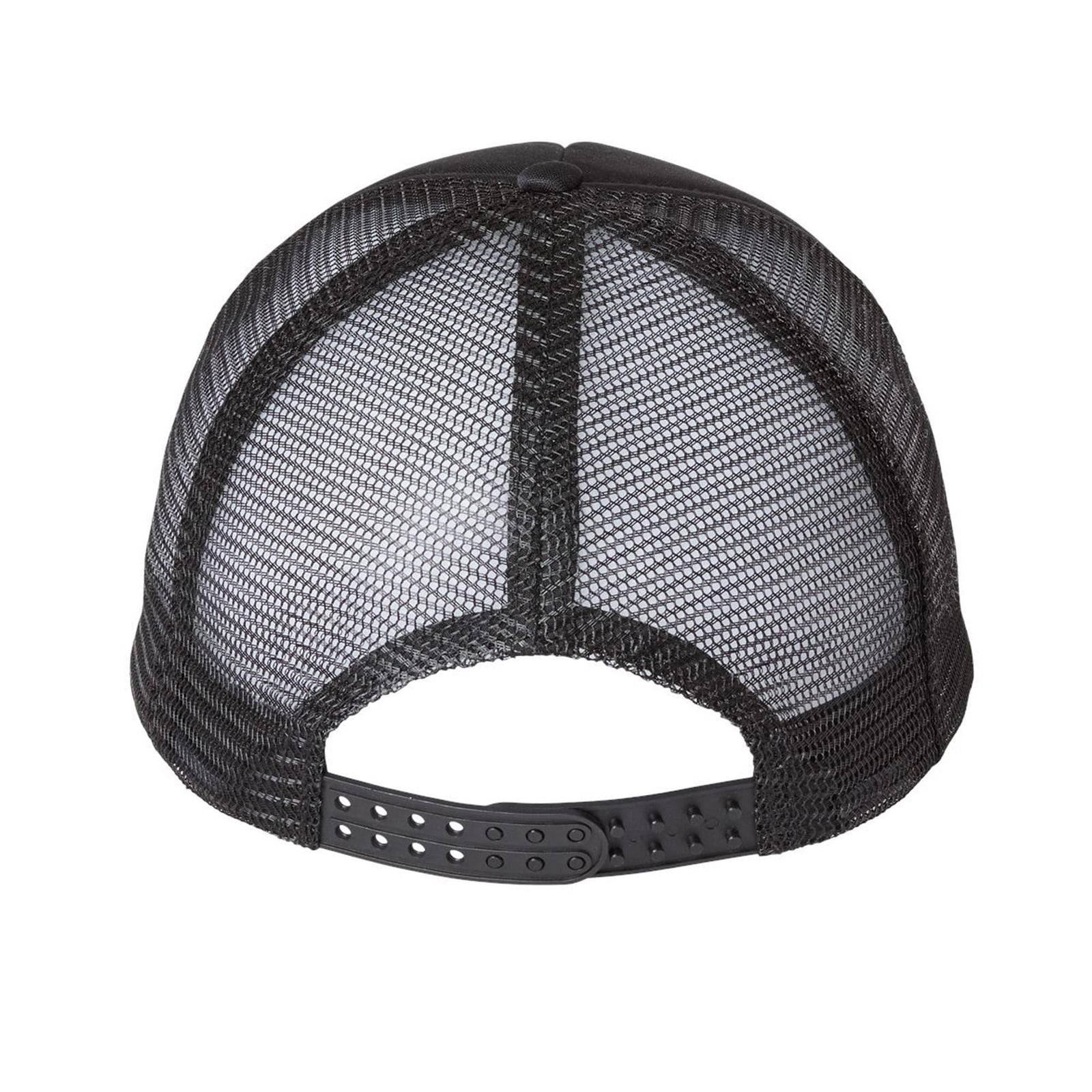 Quietly Judging Funny Trucker Hat | Cool Cat Graphic Cap Back | Solid Threads