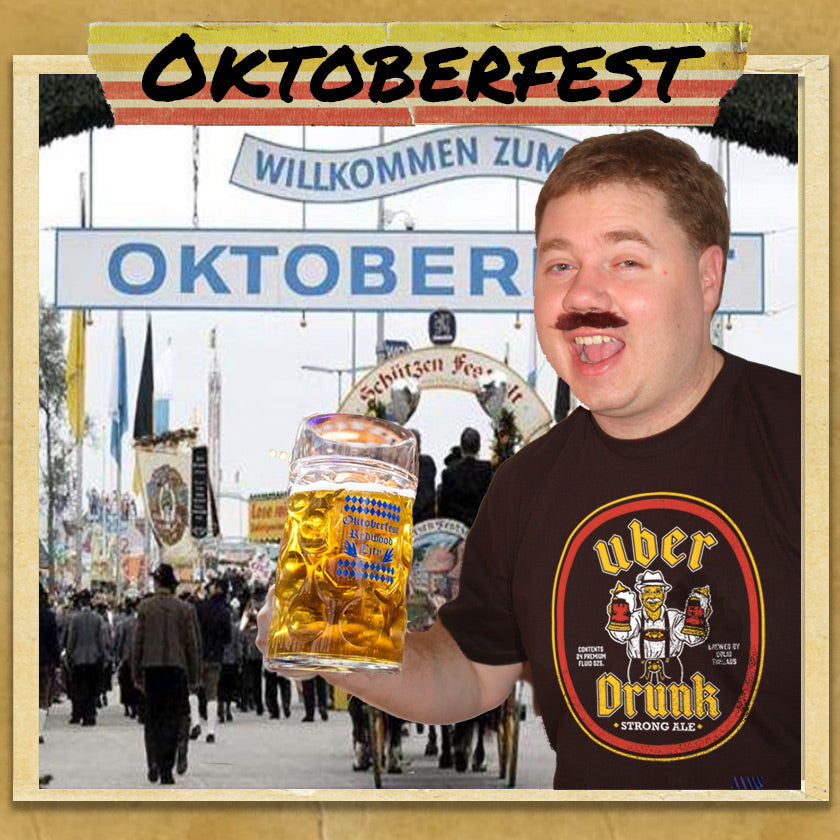 Retro Oktoberfest Graphic Tees | Funny German Drinking T-shirts