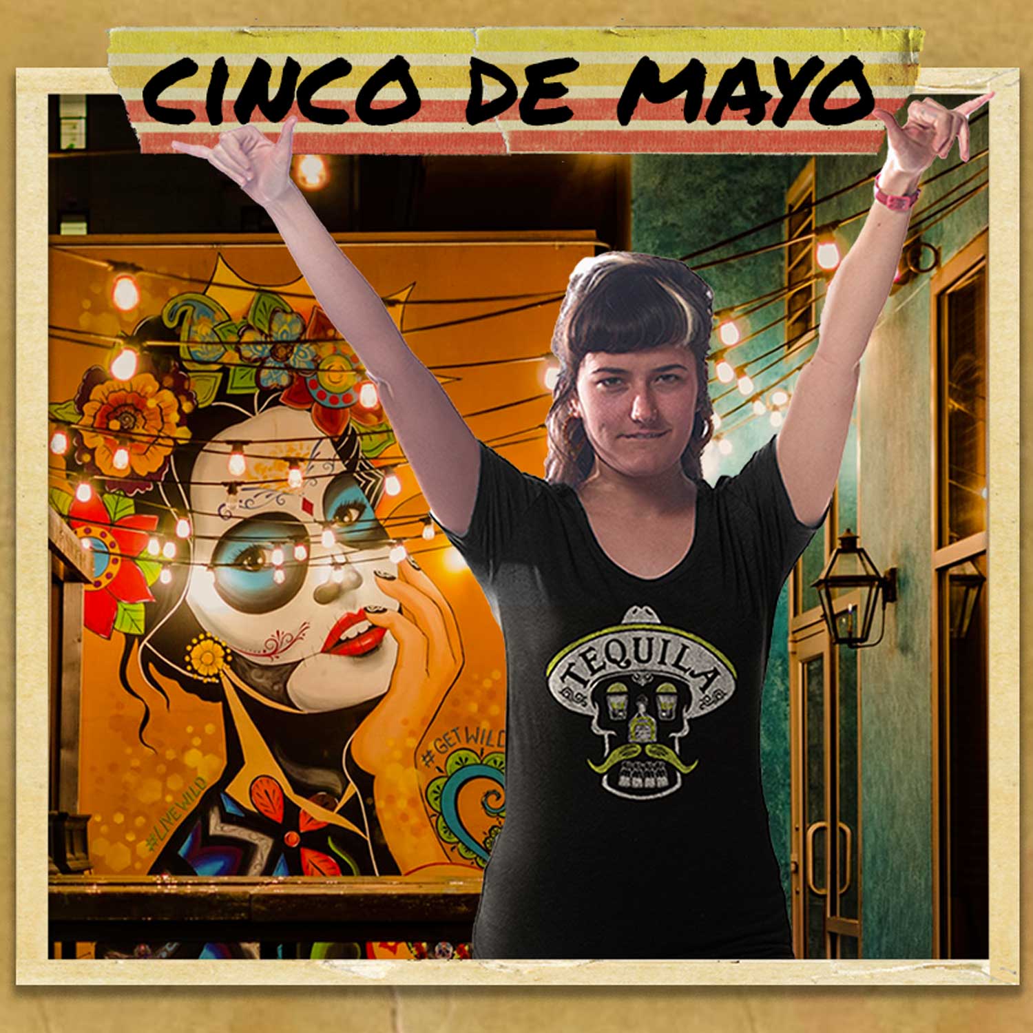Cool Vintage Cinco De Mayo Graphic Tees | Funny Spanish Inspired T-Shirts | Solid Threads