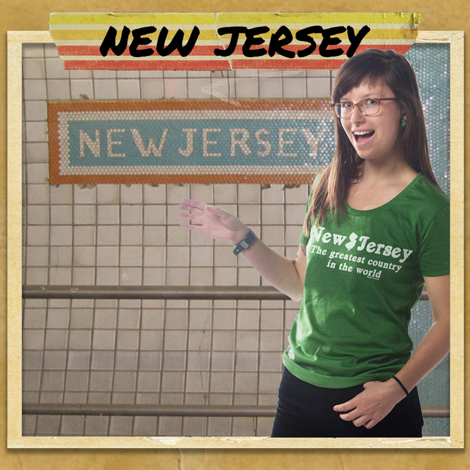 Funny Vintage New Jersey Graphic Tees | Retro Garden State T-Shirts | Solid Threads