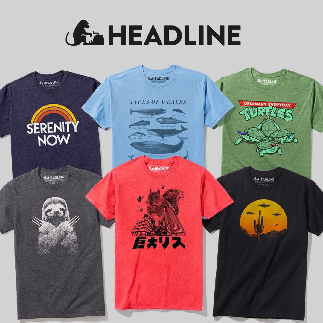 Headline Shirts | Intelligently Funny Graphic Tees
