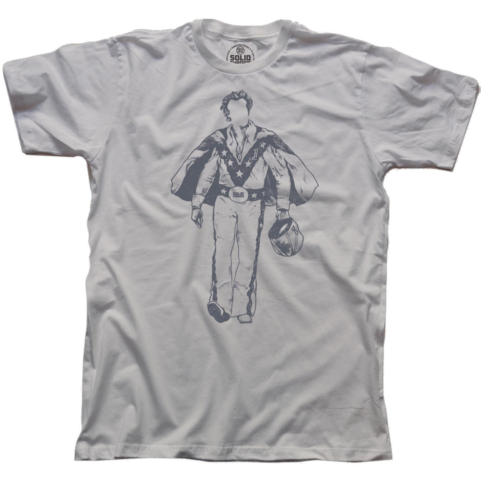 Men's Vintage Daredevil Graphic Tee | Retro Evel Knievel Stuntman T-shirt