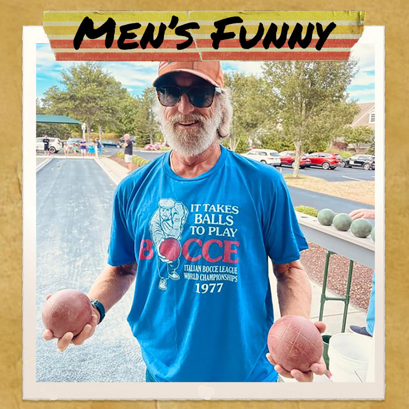 Funny T-shirts for Men | Guys Retro Humor Graphic Tees