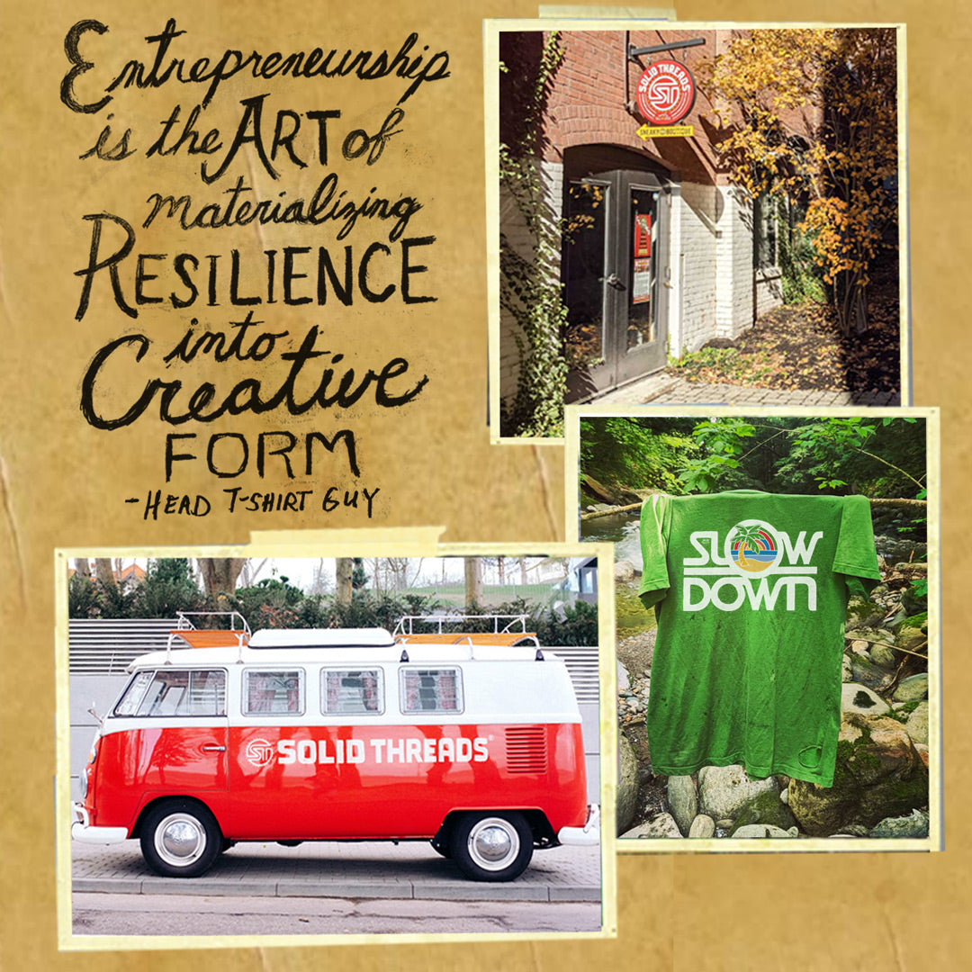 Entrepreneurship is the art of materializing resilience into creative form