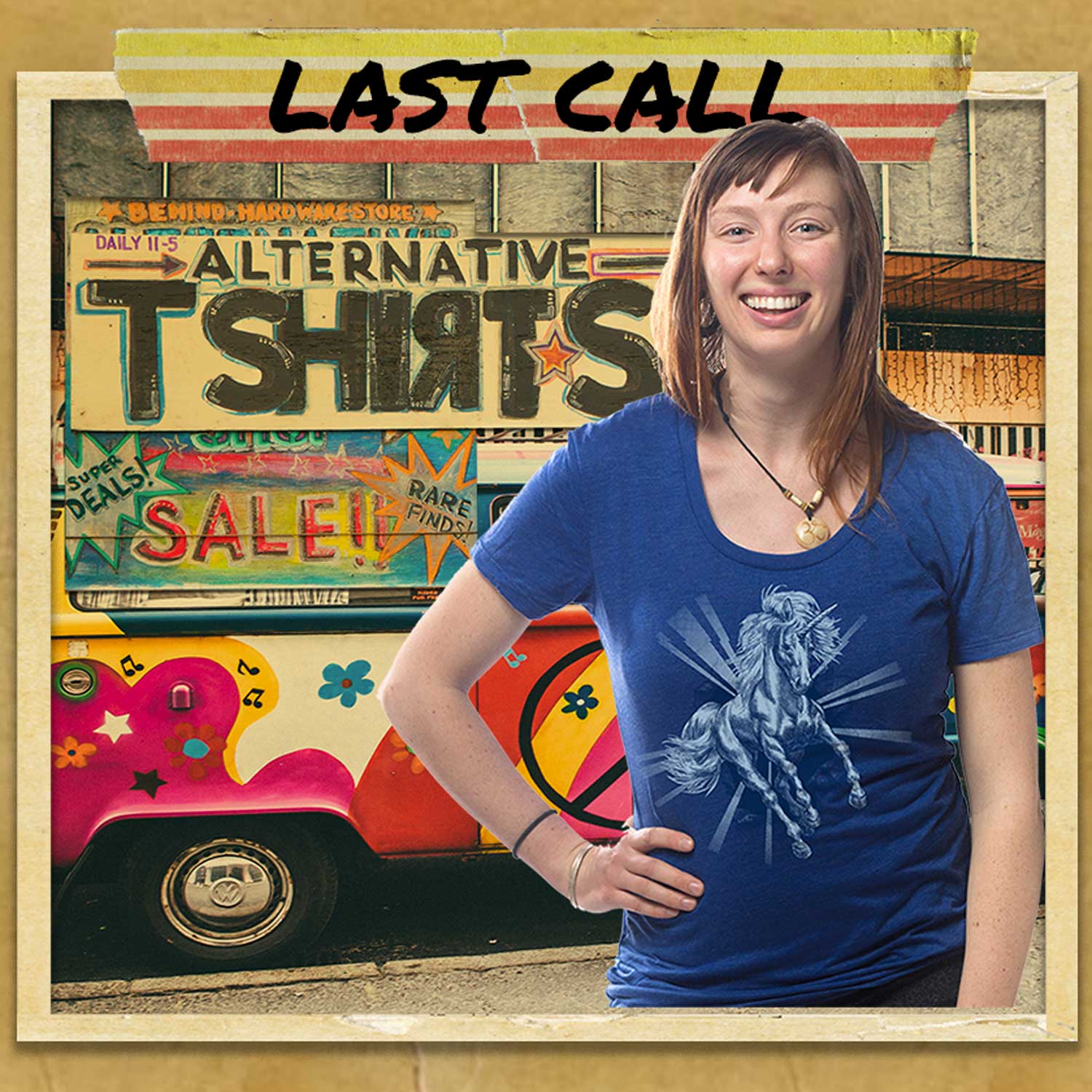Vintage Last Call Discount Graphic Tees | Retro Funny On Sale T-Shirts | Solid Threads
