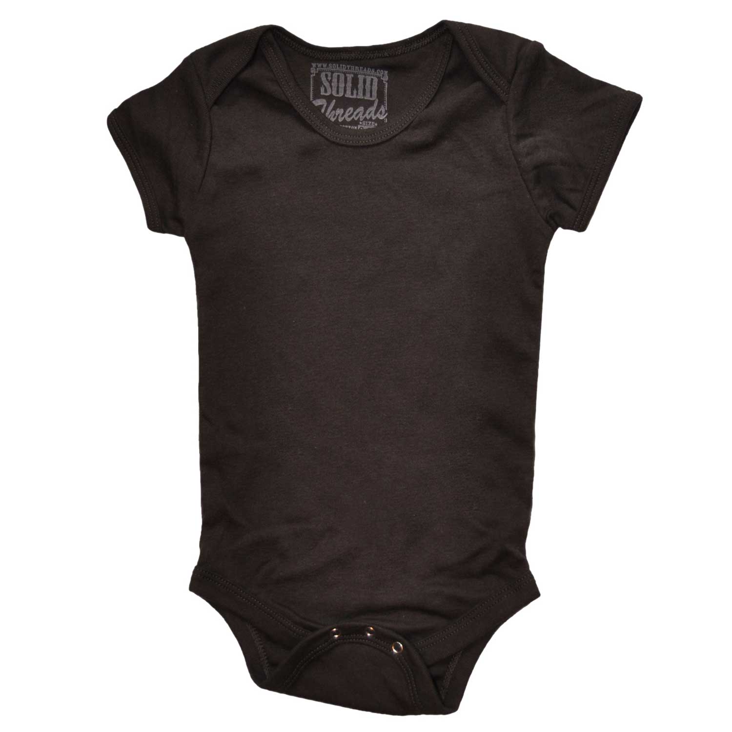 Baby Solid Threads Onesie