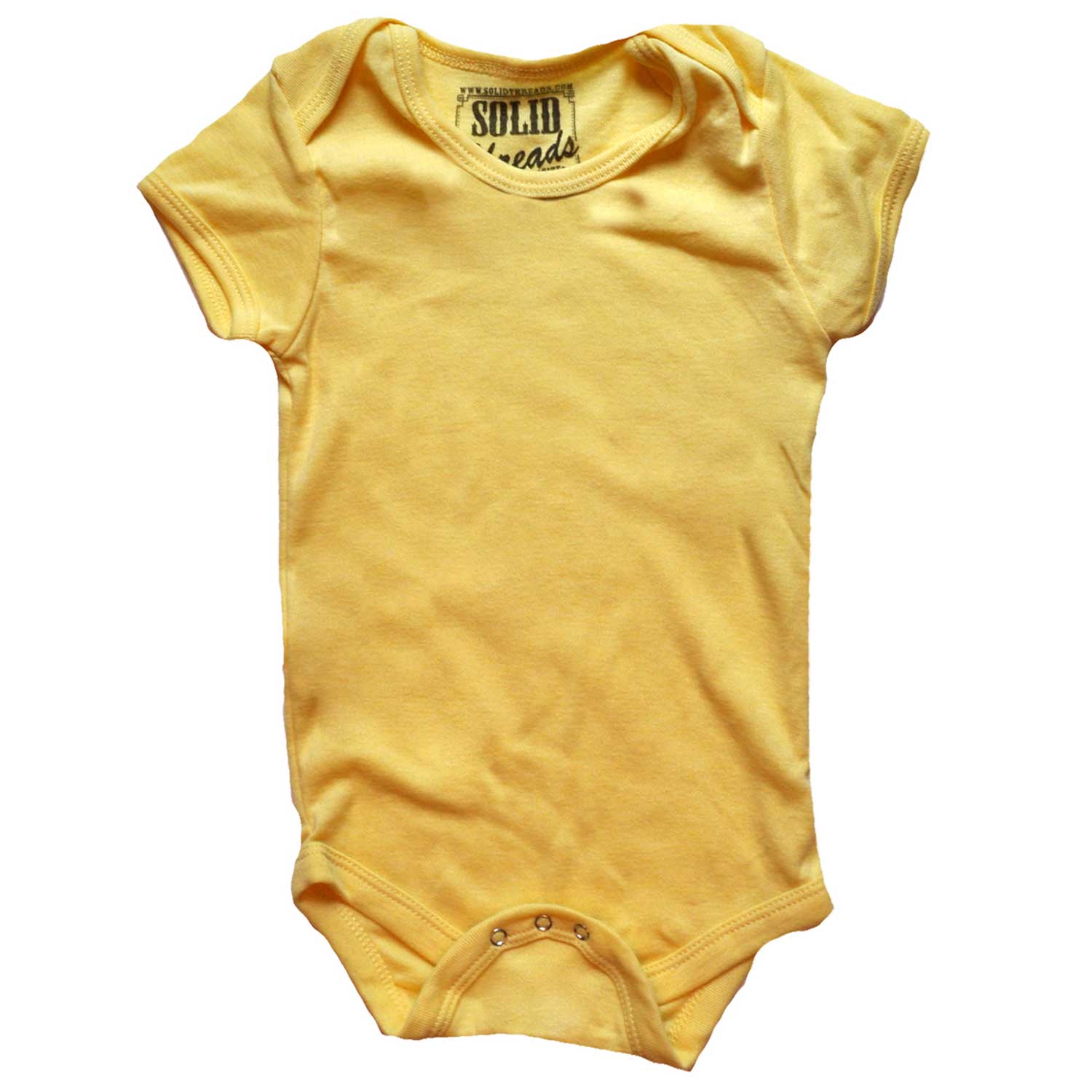 Baby Solid Threads Onesie