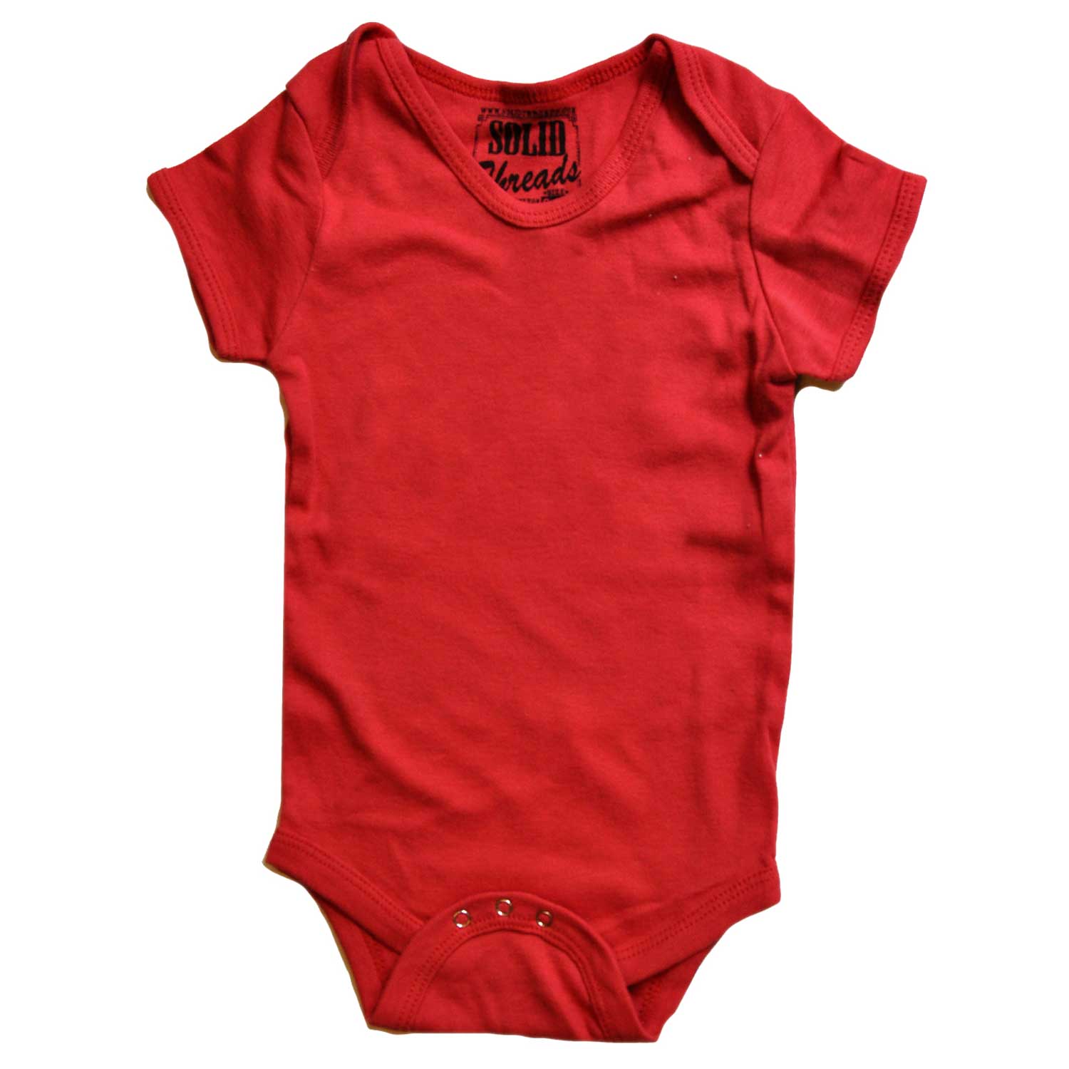 Baby Solid Threads Onesie