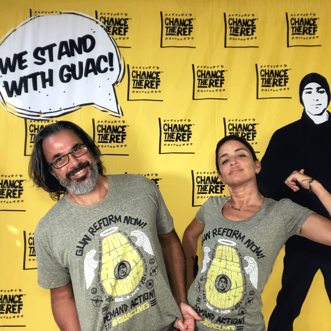 Women's Guac A Thon 2020 Give Us Action Congress Graphic T-Shirt | Vintage Peace Tee | Solid Threads