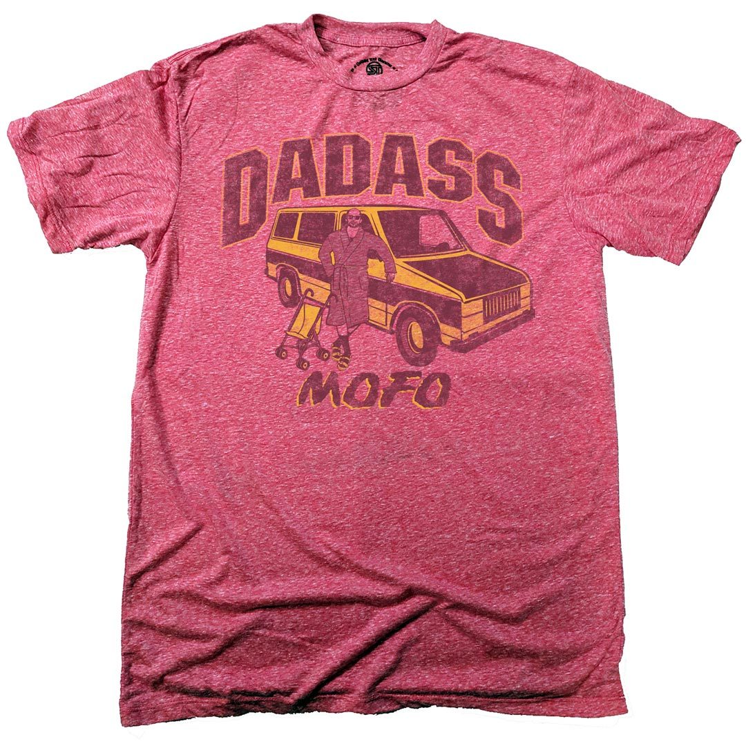Men's Dadass Father's Day Vintage Graphic Tee | Funny Parenting New Dad T-shirt | SOLID THREADS