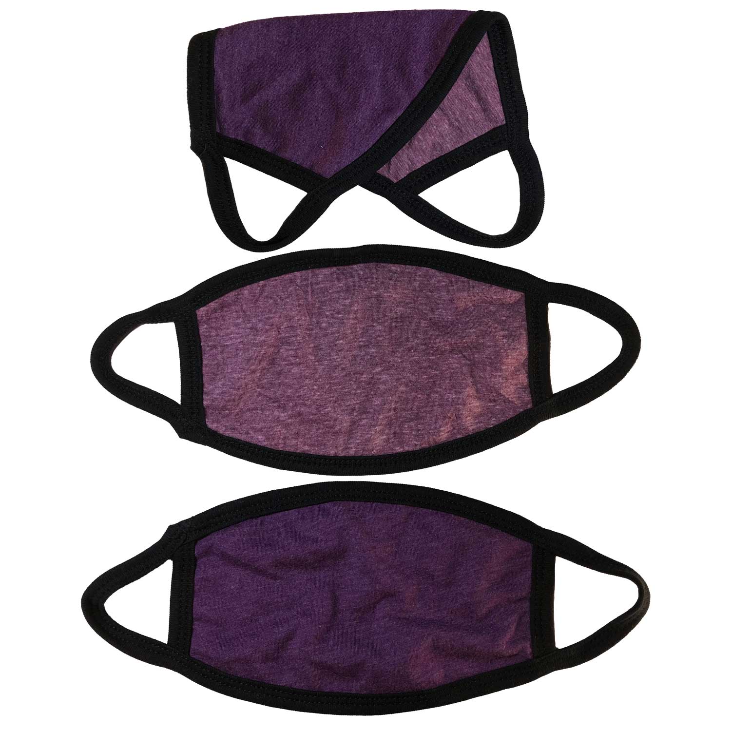 Unisex 3 Layer Reversible Facemask with Ear Loops | Cool Retro Style Facemask