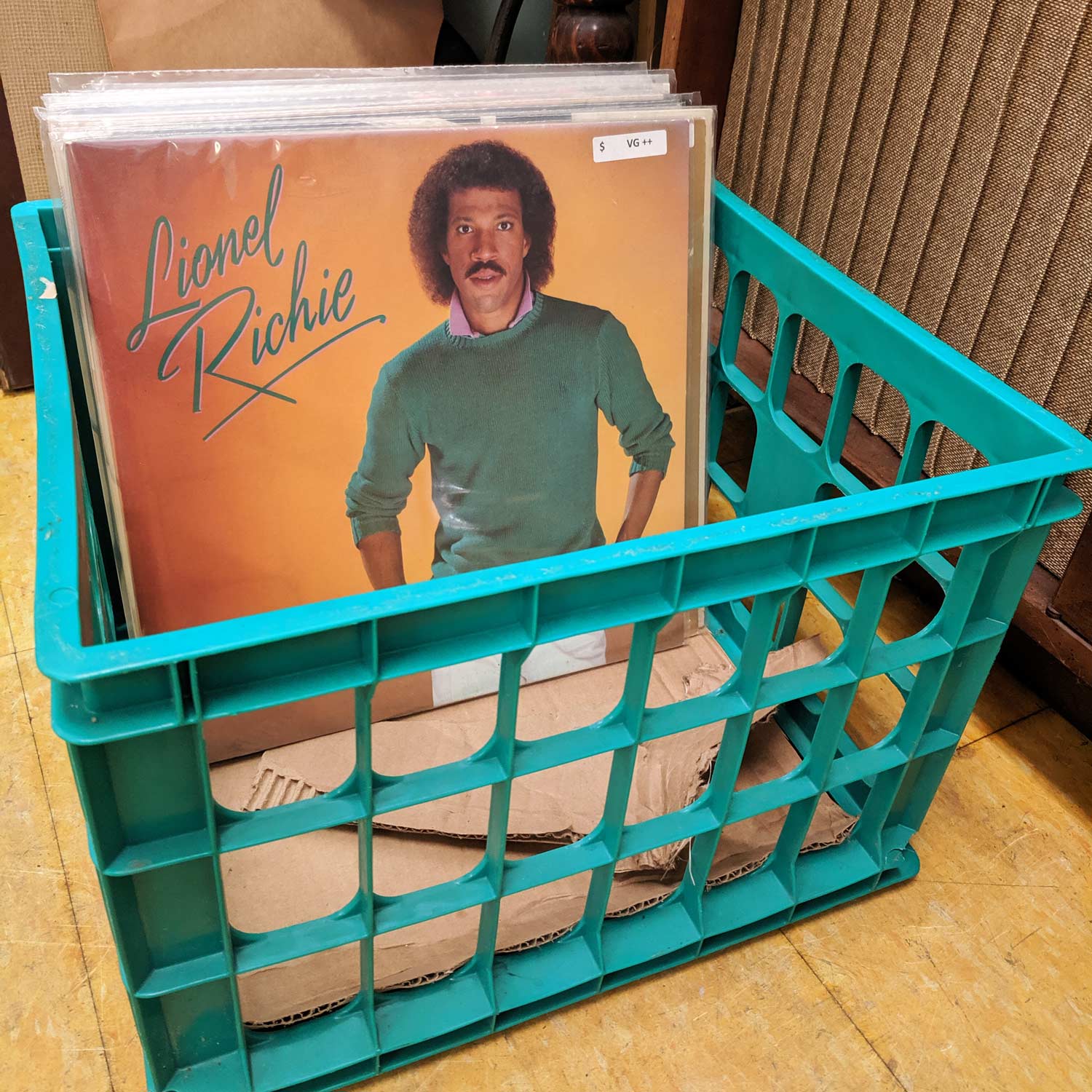 Retro Lionel Richie Thrift Store Record | All Night Long Vintage 80s Music Vinyl | SOLID THREADS