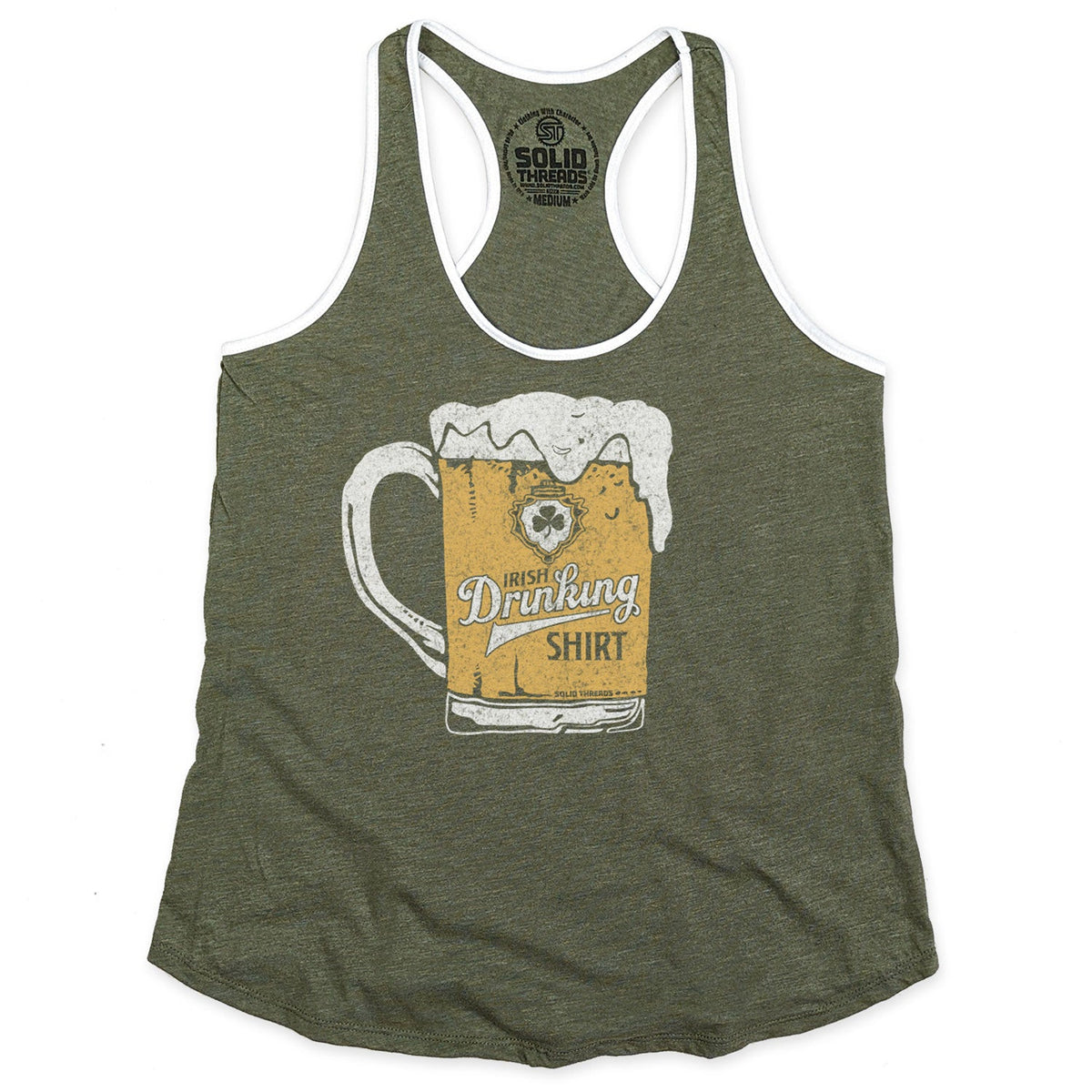 Women&#39;s Irish Drinking Shirt Tank Top