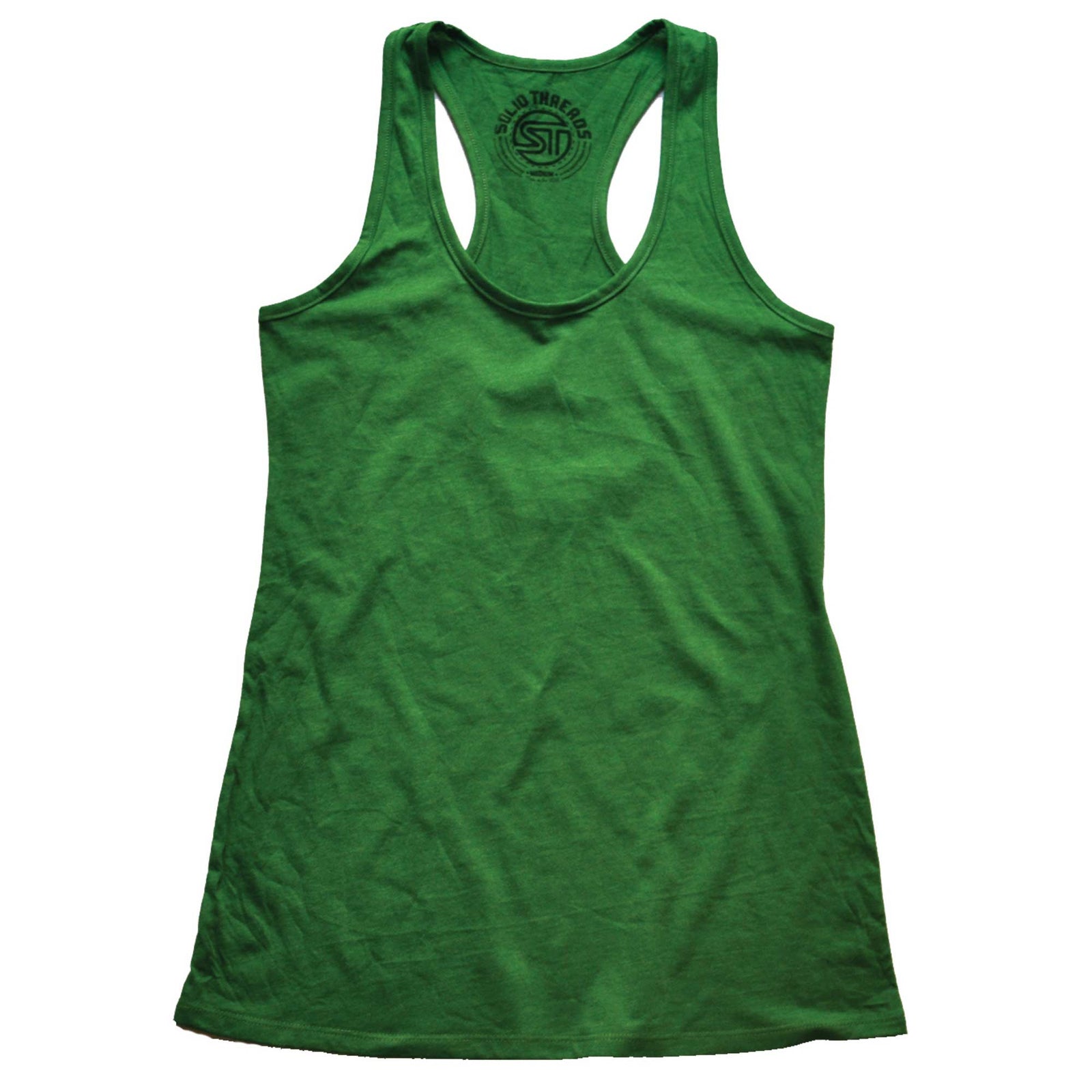 Women's Solid Threads Kelly Tank Top | Vintage Inspired USA Made Tee