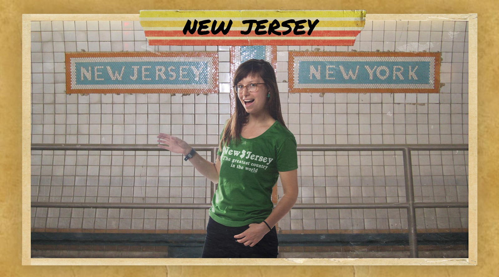 Retro New Jersey Nj T-Shirt Vintage Sports Shirt - TeeUni