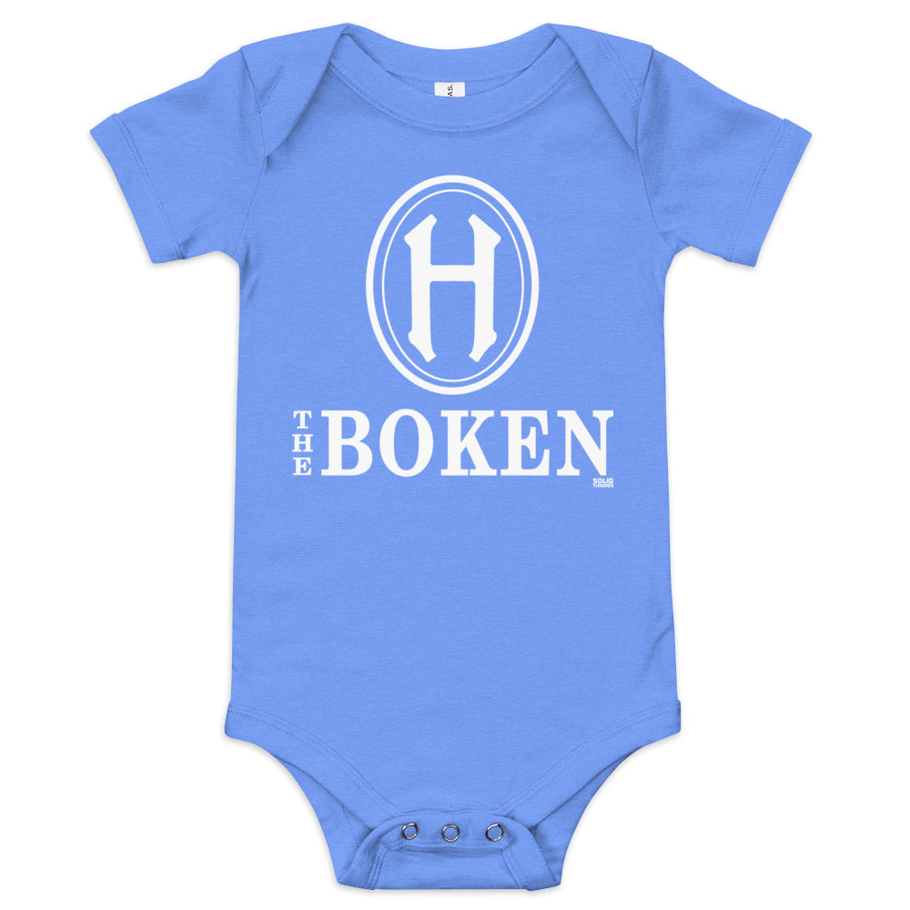 Baby The Boken Jersey Cool Extra Soft One Piece | Retro Square Mile Romper | Solid Threads