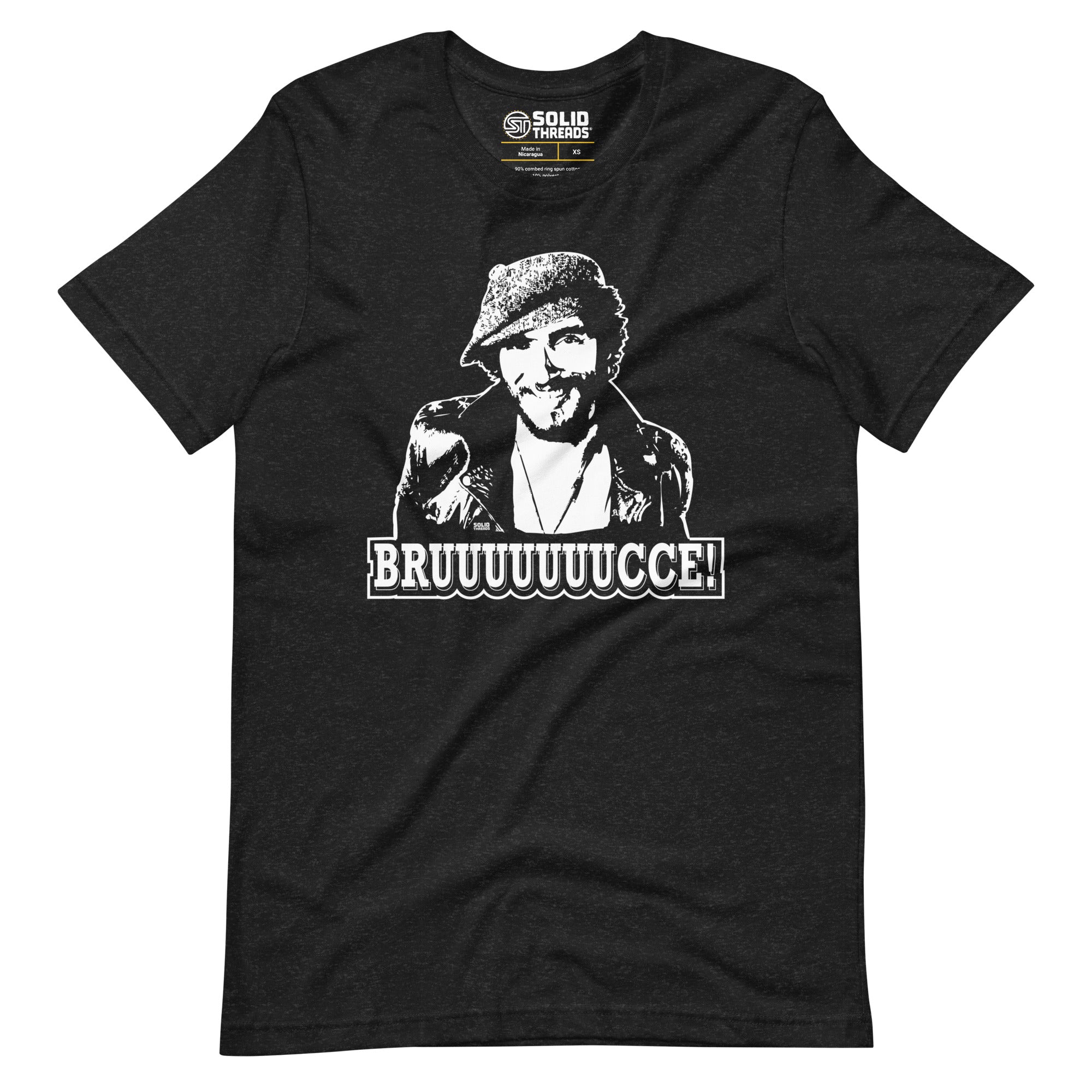 Men's Bruuuuuce Vintage Soft Style T-Shirt | Funny Bruce Springsteen Tee | Solid Threads