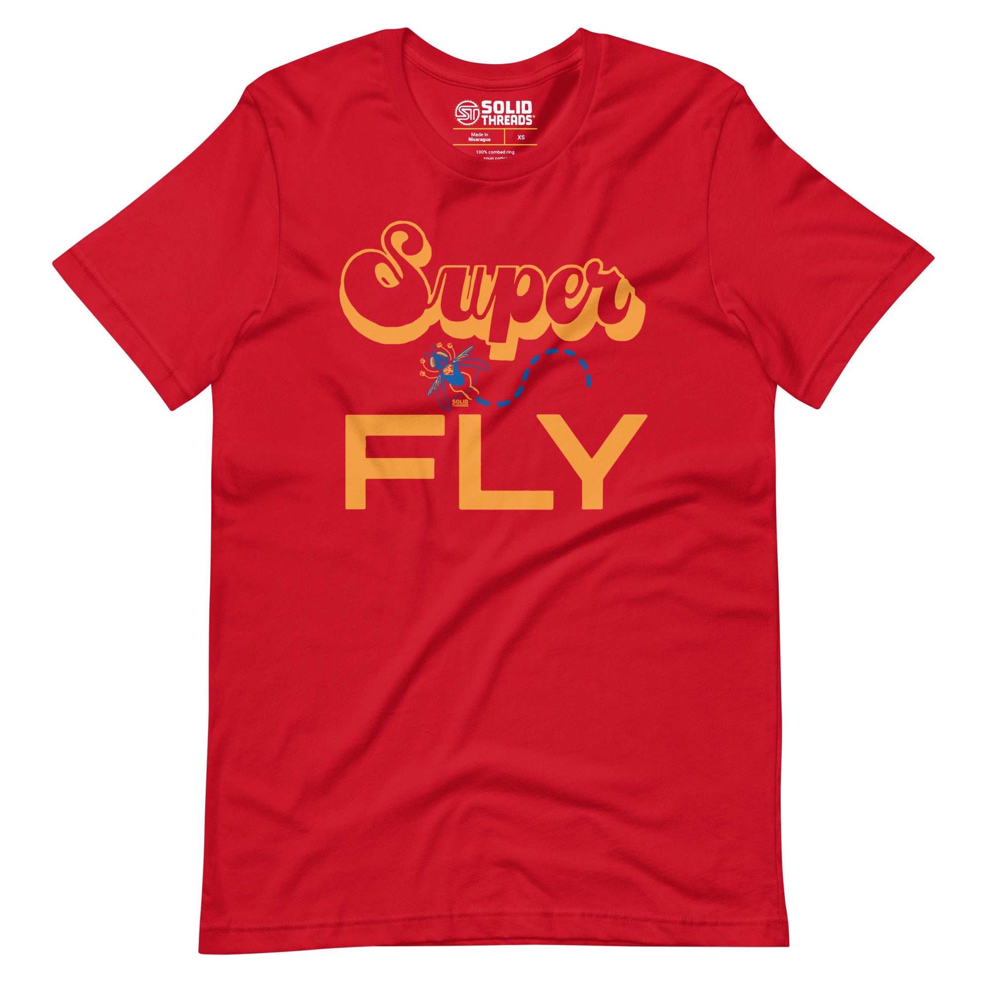 Men's Superfly Vintage Soft Style T-Shirt | Funny Curtis Mayfield Tee | Solid Threads