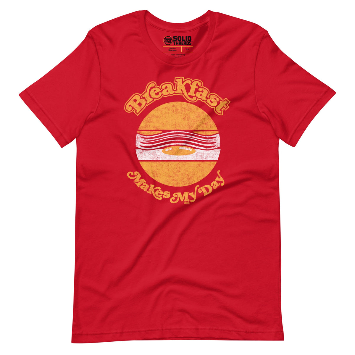 Breakfast Makes My Day T-shirt | SOLID THREADS