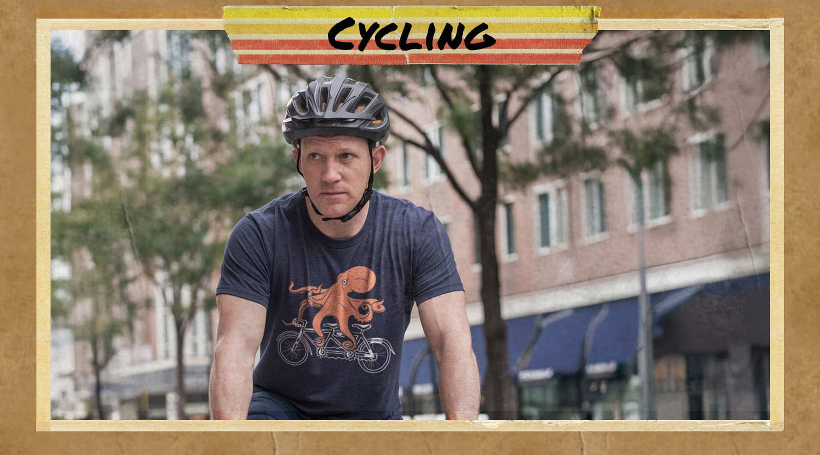 Cool Funny Bicycle Graphic Tees | Vintage Cycling T-shirts