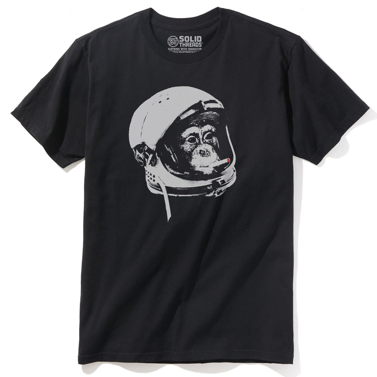 Cold War Vet Cool Staple T-shirt in Black - Front View