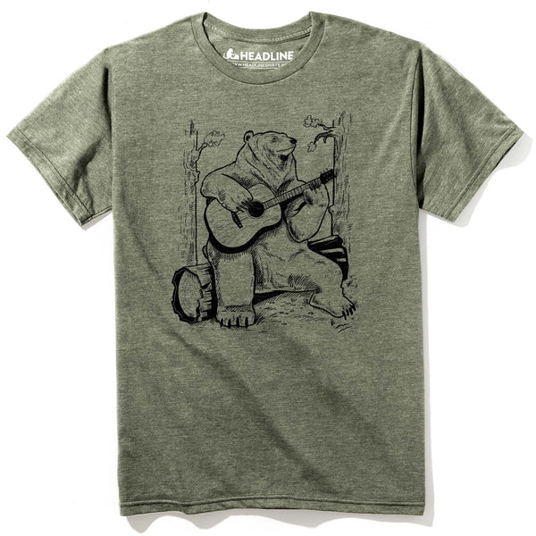 Acoustic Guitar Bear T-Shirt