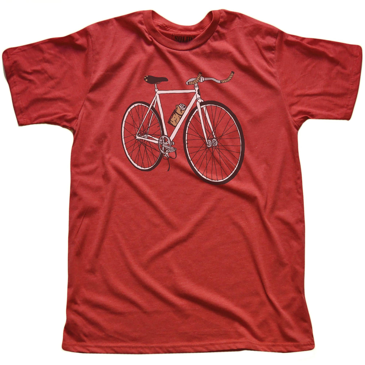 Roadie Cool Signature T-shirt in Red - Front View