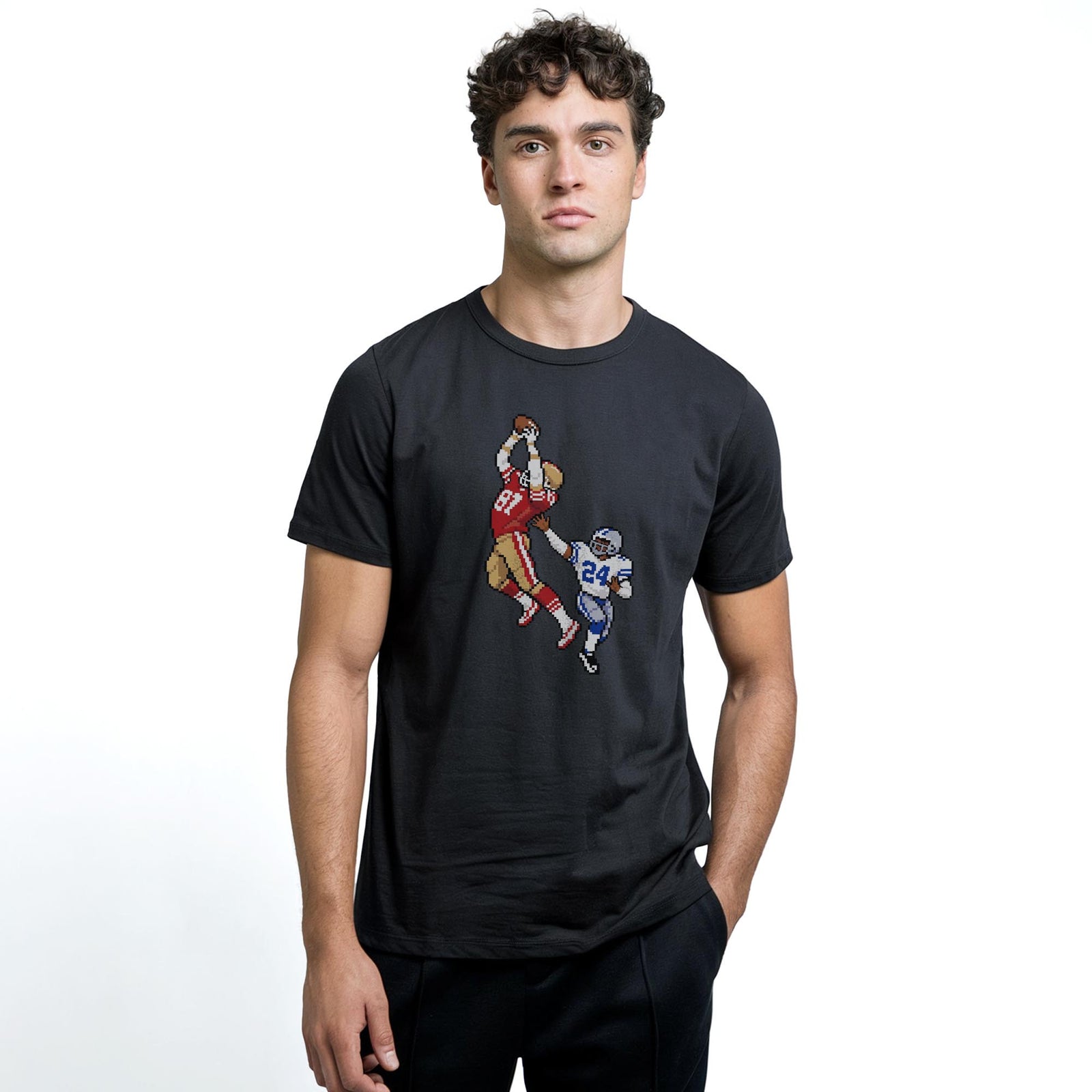 San Francisco 16-Bit Football Staple T-Shirt