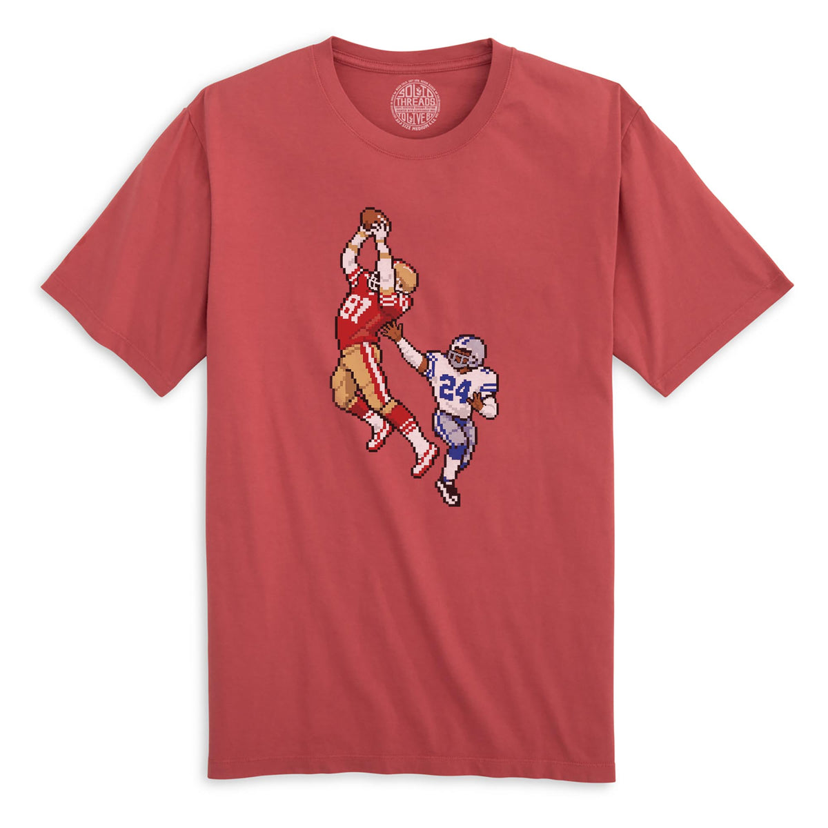 San Francisco 16-Bit Football Organic T-Shirt