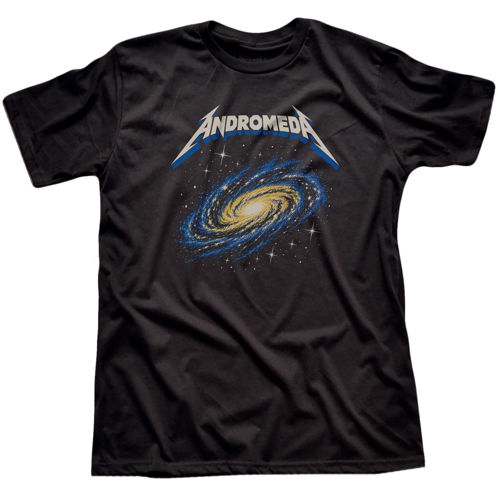 Andromeda Vintage Signature T-shirt in Black - Front View