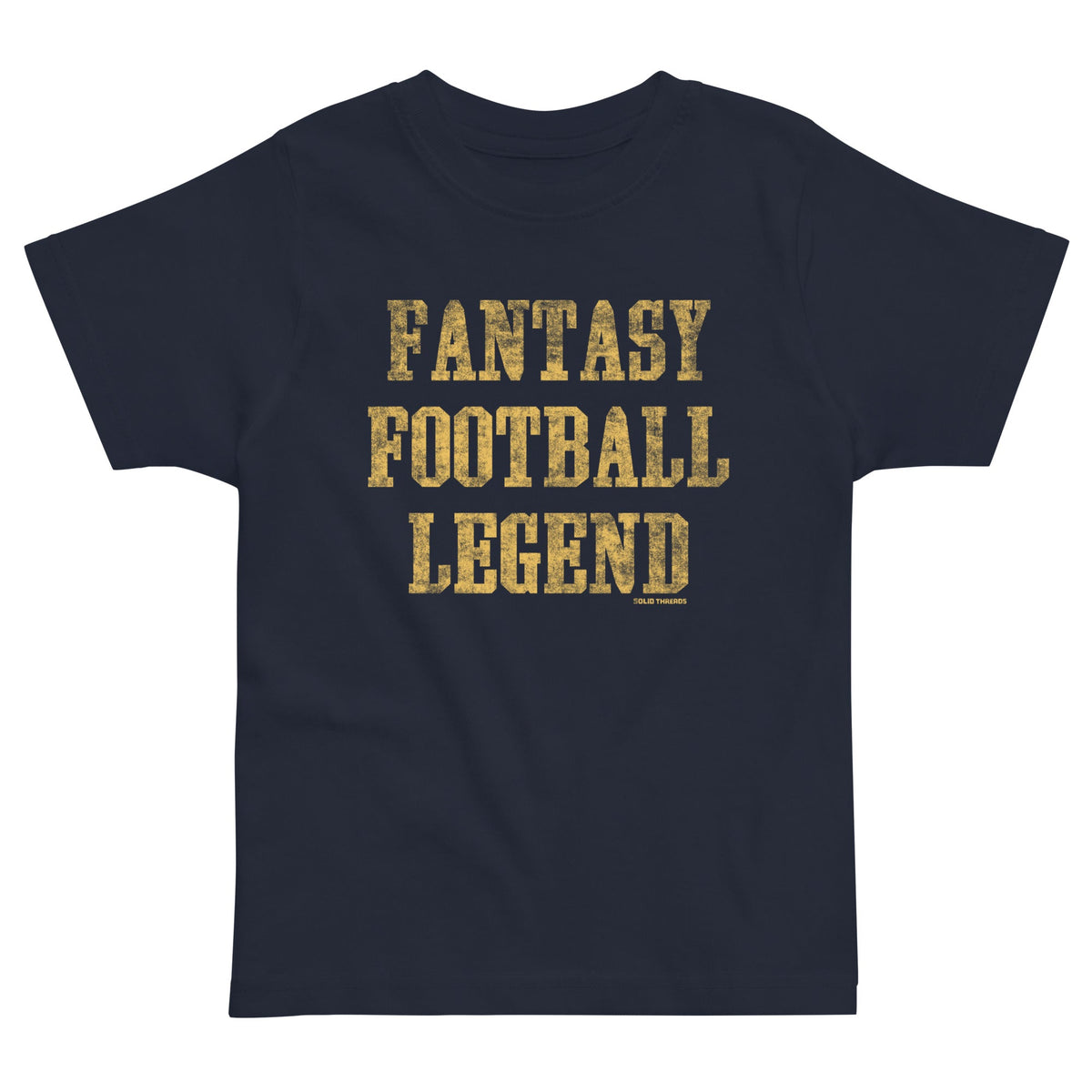 Toddler&#39;s Fantasy Football Legend Extra Soft T-Shirt | Funny Sports Tee | Solid Threads