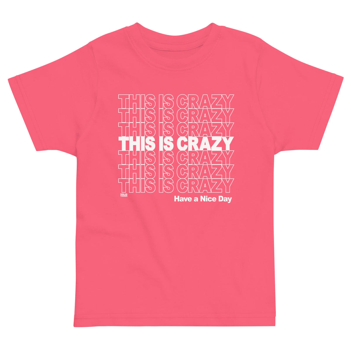 Toddler&#39;s This Crazy Retro Extra Soft T-Shirt | Funny Lampoons Vacation Tee  | Solid Threads