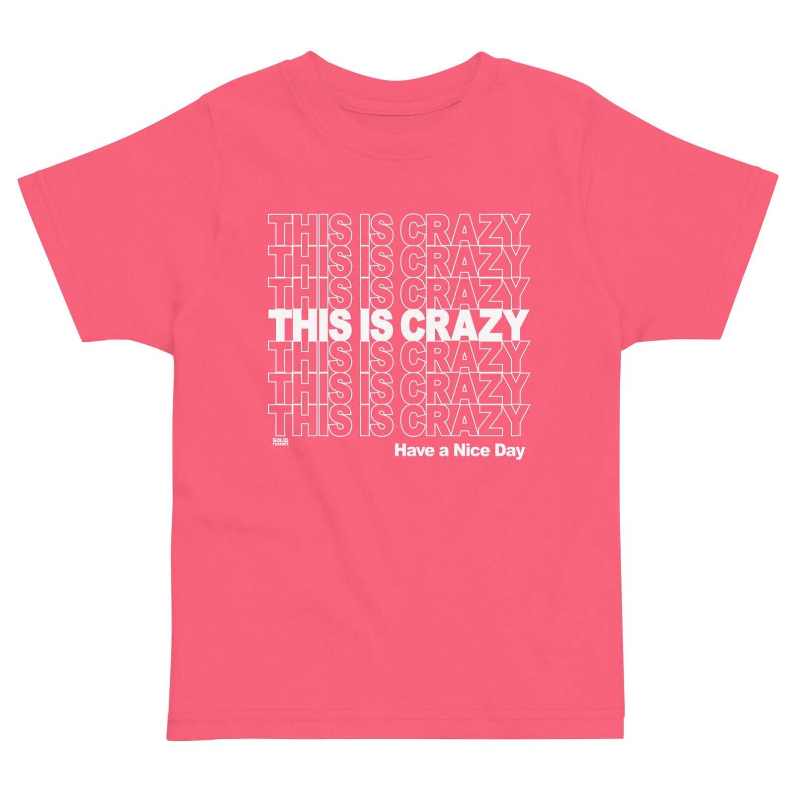 Toddler's This Crazy Retro Extra Soft T-Shirt | Funny Lampoons Vacation Tee  | Solid Threads