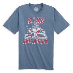 King Henrik Cool Organic Cotton T-shirt | Vintage Ice Hockey Tee