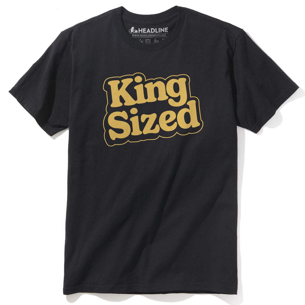 King Sized Funny Graphic T-Shirt | Cool Candybar Halloween Costume Tee | Solid Threads