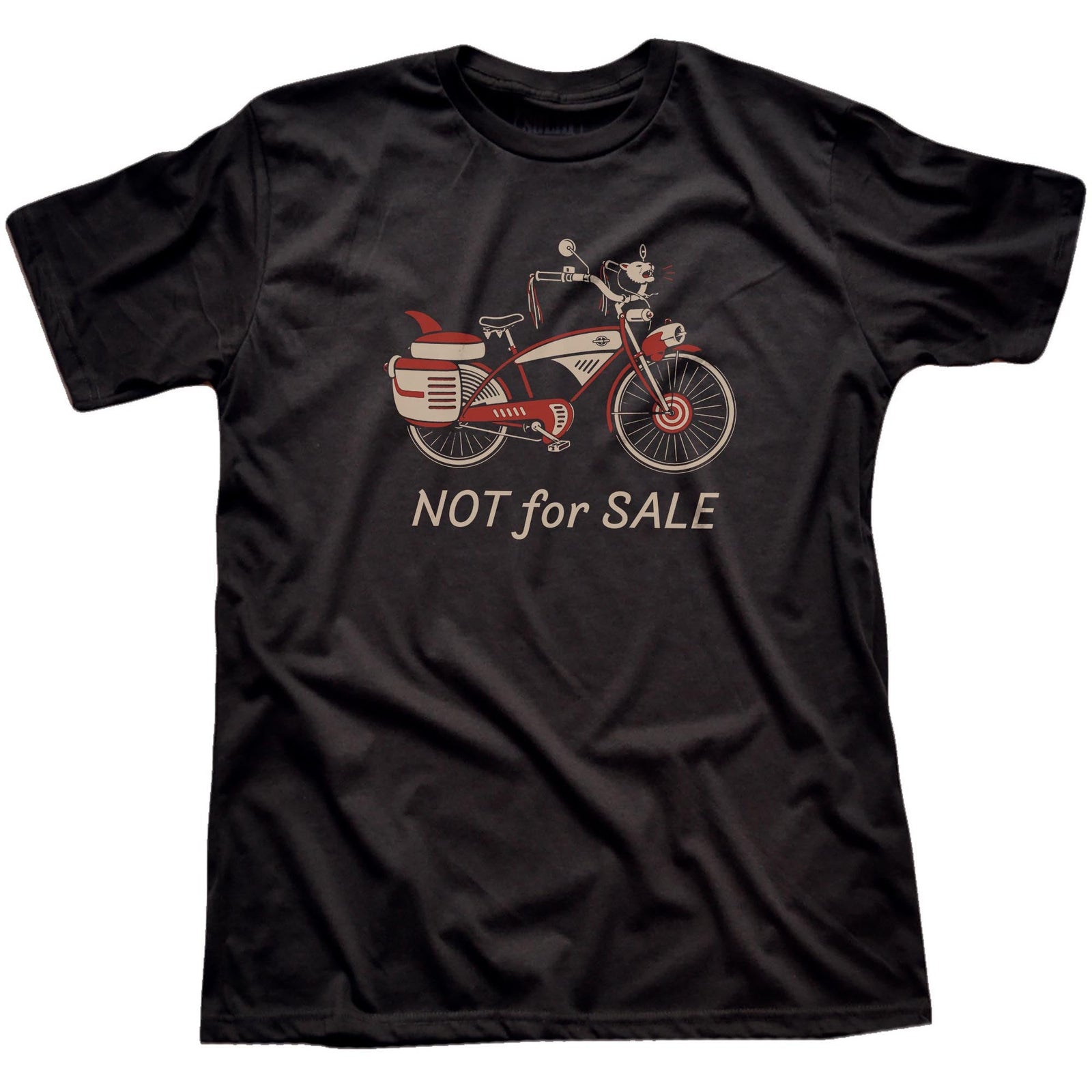 Not For Sale Cool Signature T-shirt in Black - Front View