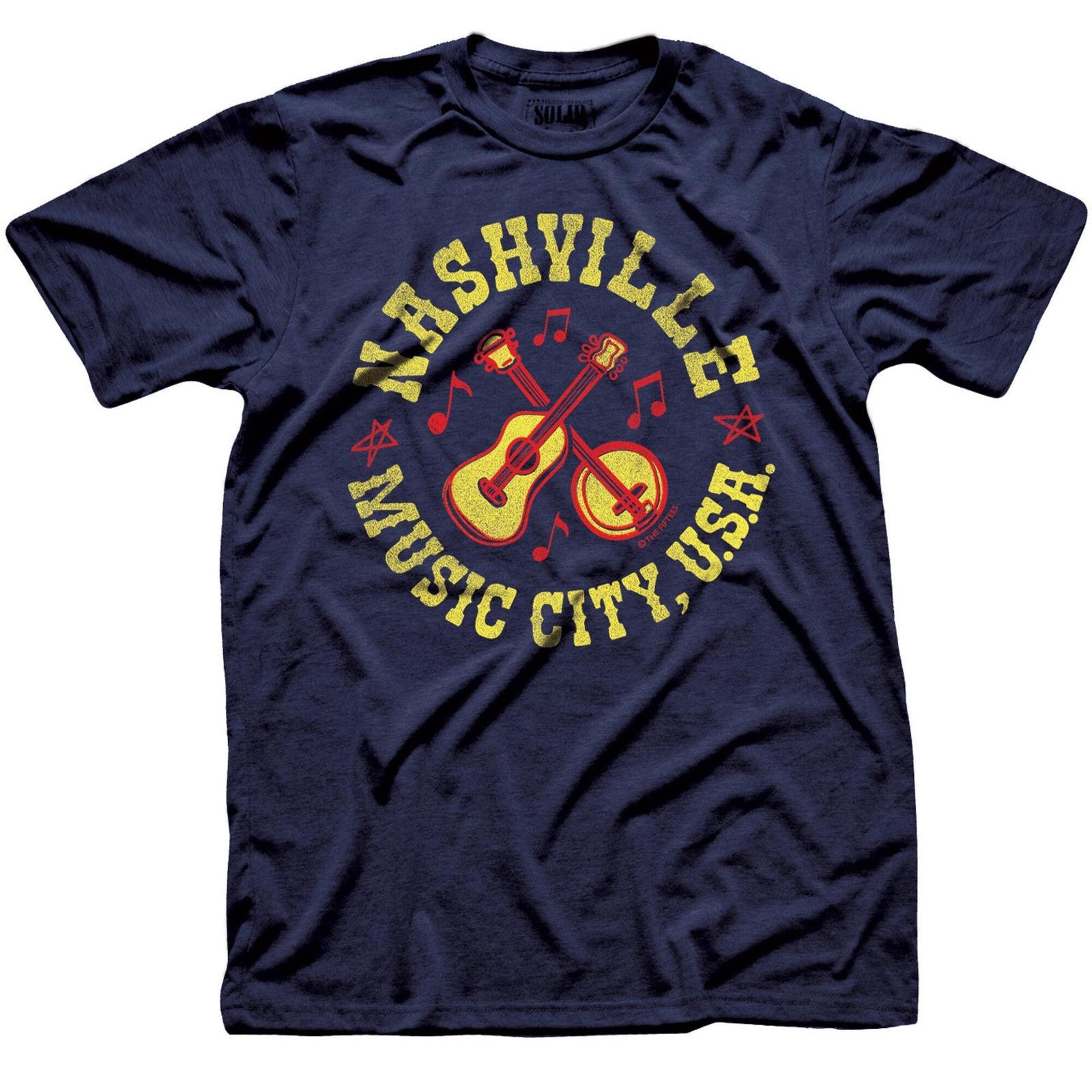 T-shirt musica country nashville tennessee usa rockabilly anni '50 anni T-shirt musica country nashville tennessee usa rockabilly anni '50 anni