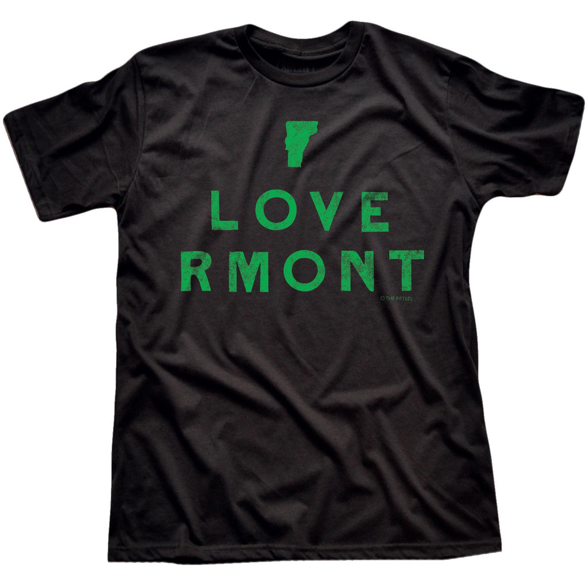 Men&#39;s I Love Vermont Cool Graphic T-Shirt | Vintage Vt Pride  Tee | Solid Threads