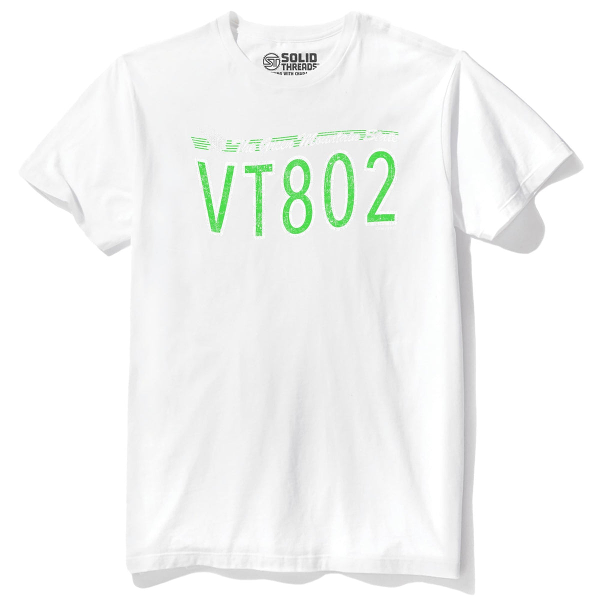 Vt802 Cool Staple T-shirt in White - Front View