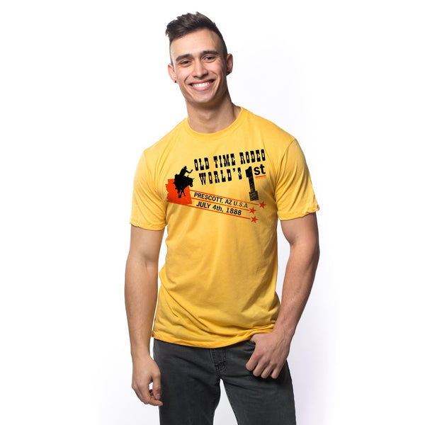 Old Time Rodeo Cool Graphic T-Shirt | Vintage Az WildWest Tee