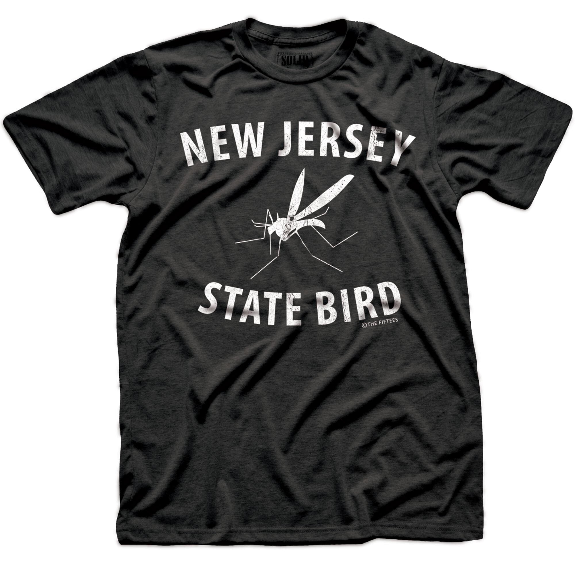 Nj State Bird Funny Graphic T Shirt Vintage New Jersey Mosquitos