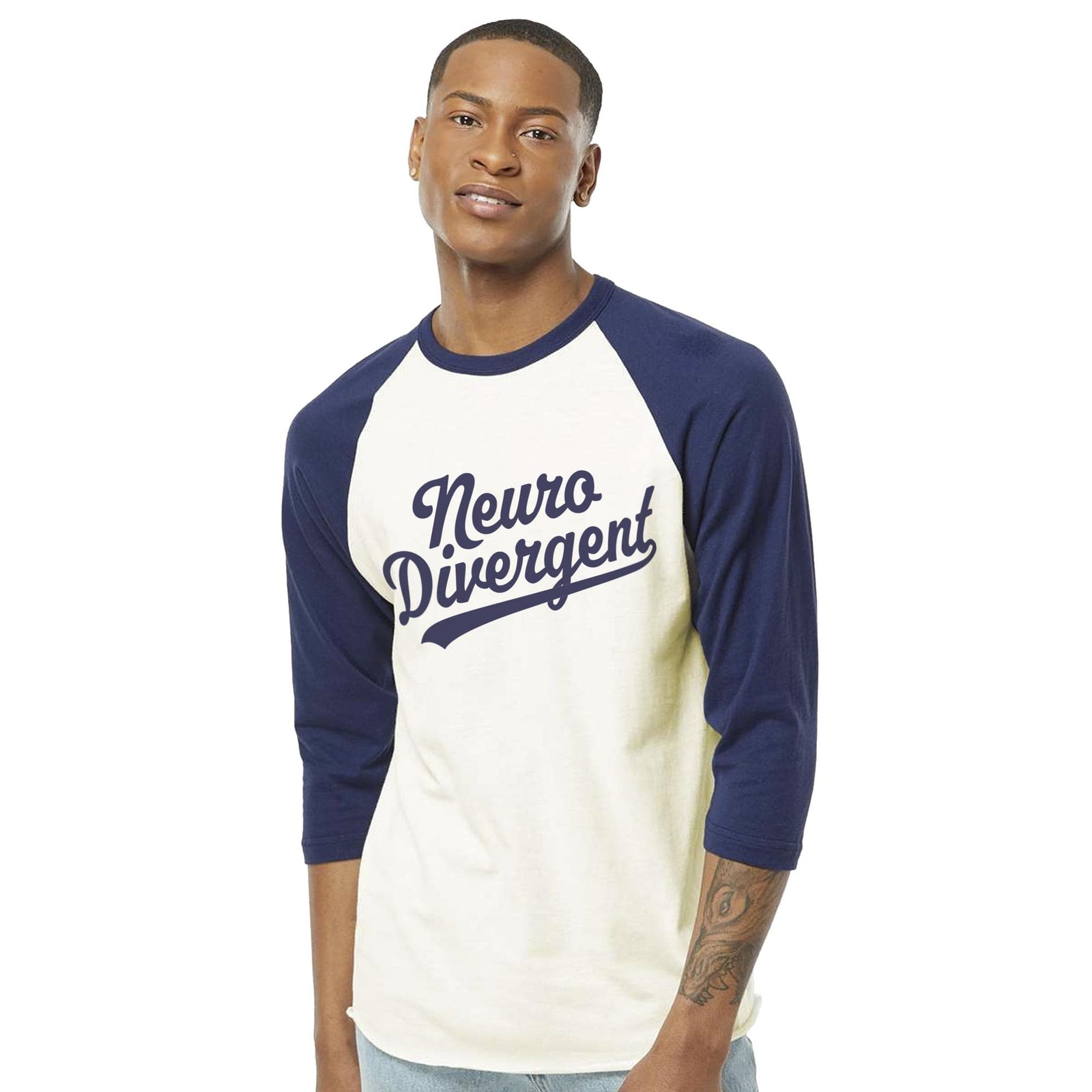 Neurodivergent Baseball Tee